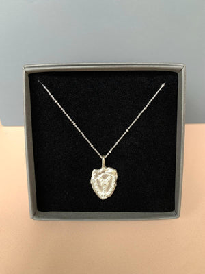 Sterling Silver Shield necklace