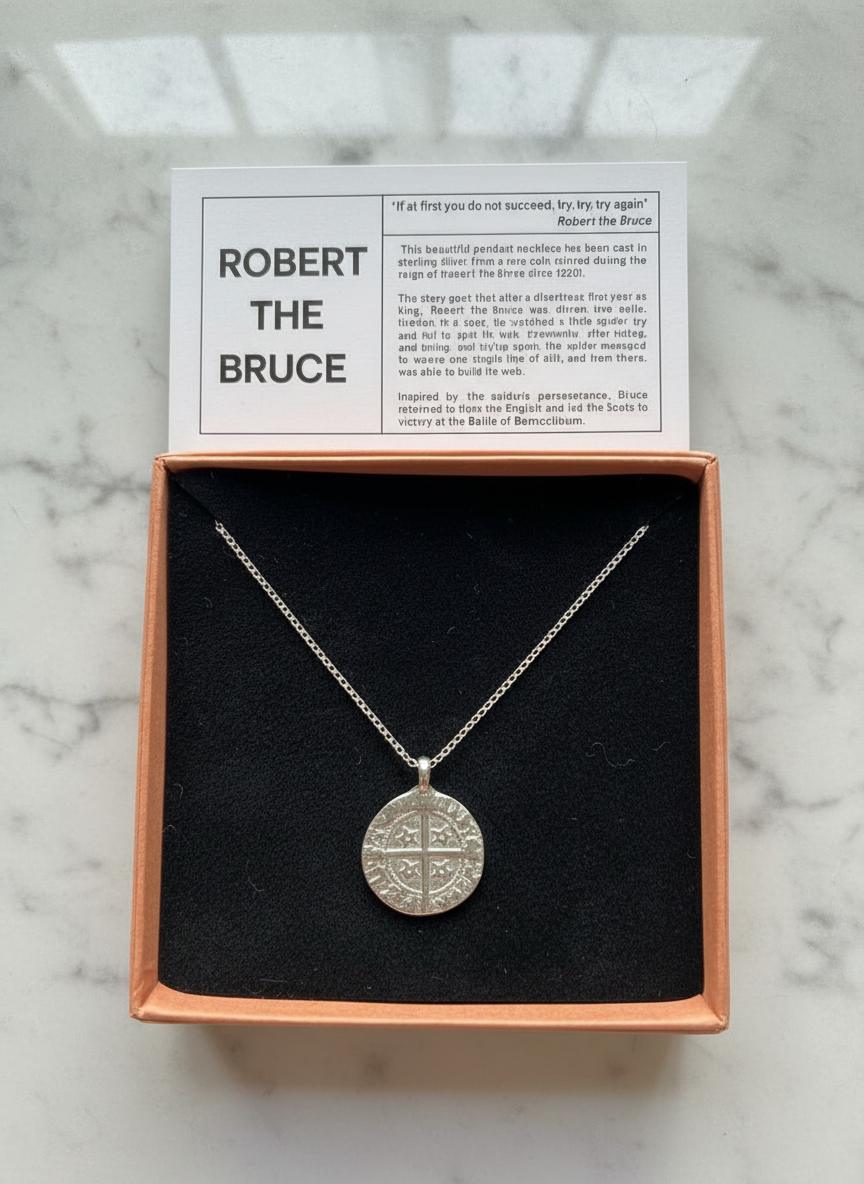 Robert the Bruce Coin Necklace