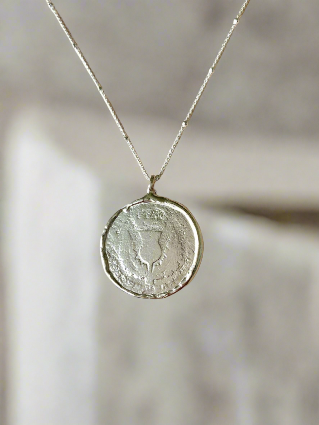 Sterling Silver Scottish Bawbee Coin